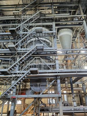 Twin Screw Fluidized Bed Slibverbrandingsinstallatie