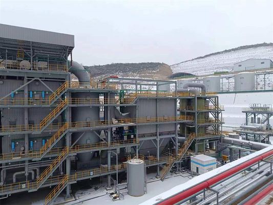 Brandbehandeling Klinische afvalverbrandingsinstallatie Bewezen technologie en hydraulisch voedingsapparaat